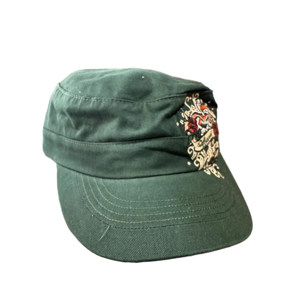 Top of the World Miami Hurricanes Cadet Hat Green Embroidered Rhinestone Cap New - Picture 6 of 7